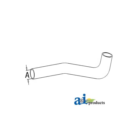 A & I Products Radiator Hose, Lower 0.1" x4" x6" A-378704R1